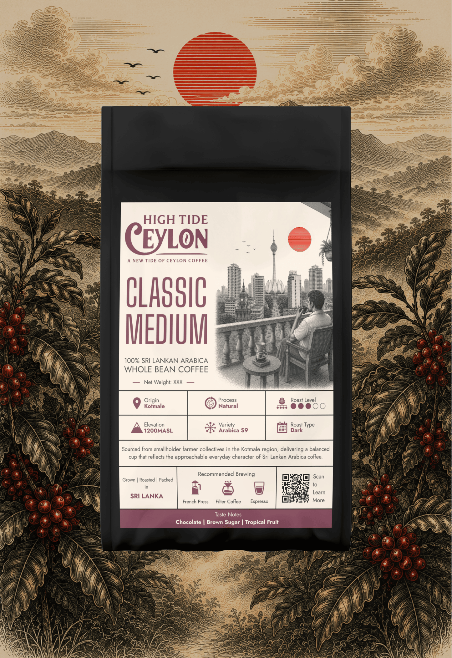 Classic • Whole Beans • Natural
