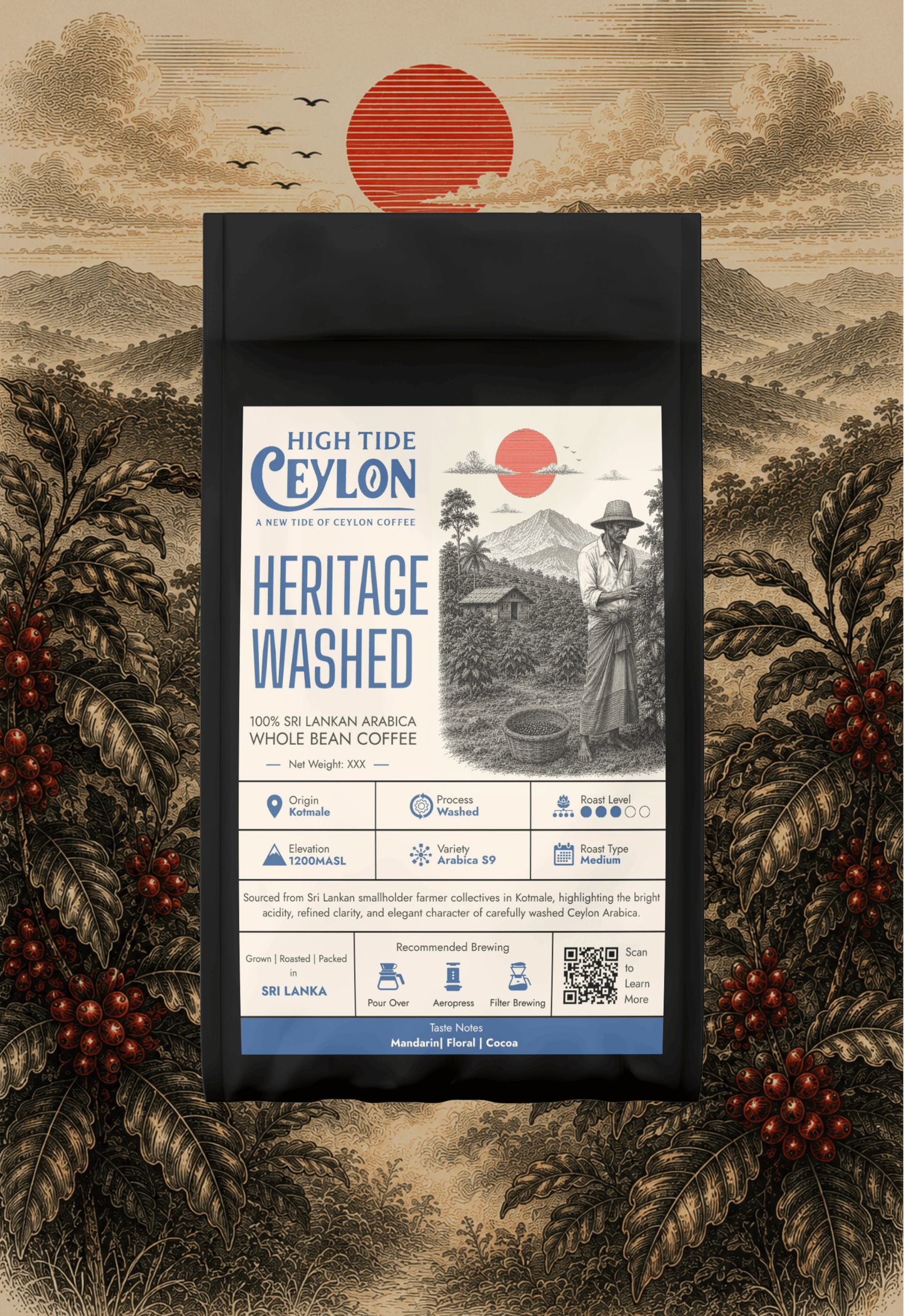 Heritage • Whole Bean • Washed